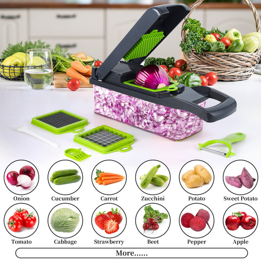Vegetable Cutter Chopper and Slicer