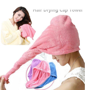 Hair Drying Cap Towel